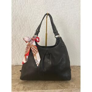 COACH Madison MAGGIE mia premium leather shoulder bag black color 13897